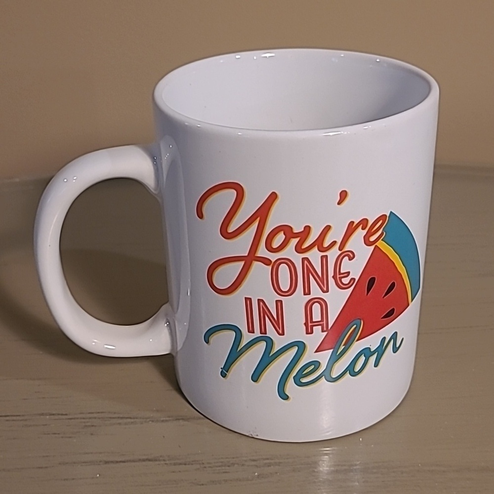 ROYAL NORFOLK Vintage "You're One In A Melon" Ceramic Mug